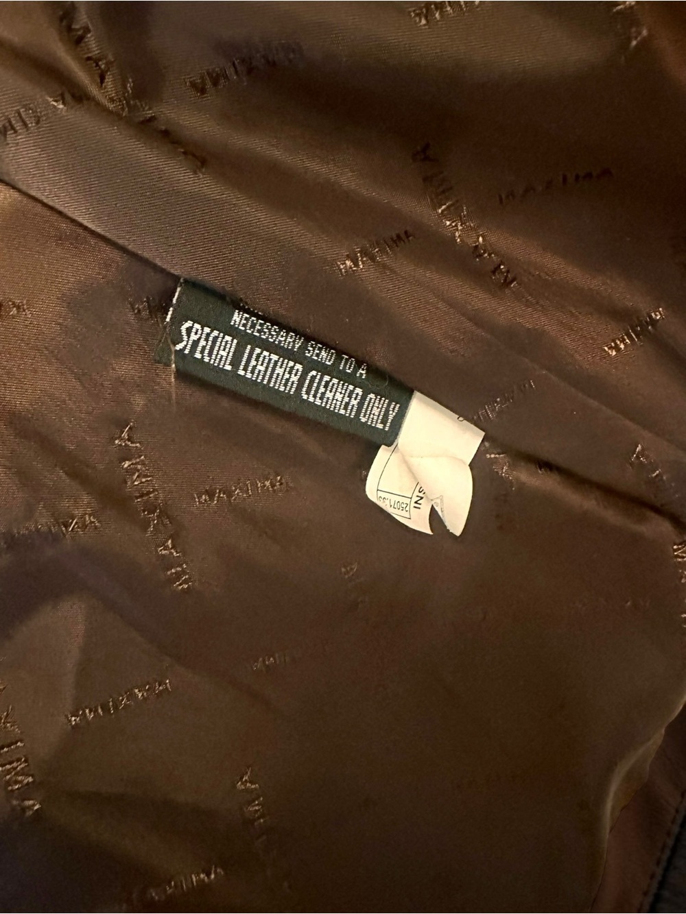 Wilsons Leather Dark Brown Leather Coat with Contrast Stitching - Picture 6 of 8